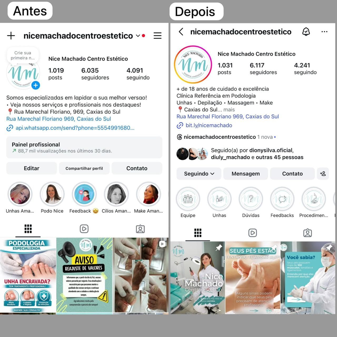 Case de redes sociais da Primboo